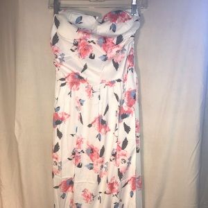 Strapless Floor Length Dress